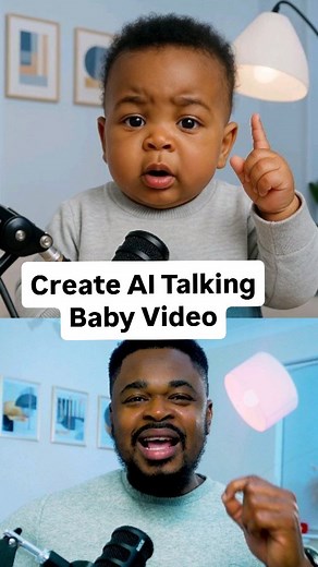 King Charles | Creative Tips | This AI Talking Baby Video Was Made on a Phone! Yes—anyone can do this! Just upload a photo, your audio, add a prompt, and boom—your baby... | Instagram