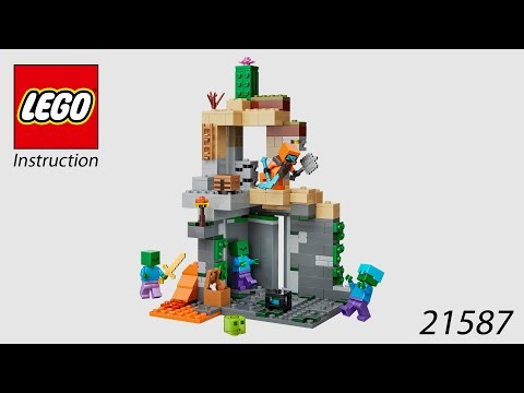 LEGO Instruction - Minecraft - 21587 - Zombie Dungeon