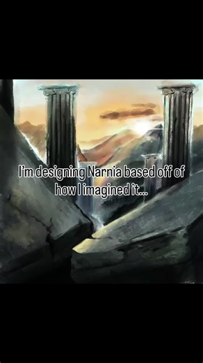 Explore the Broken Stone Table in Narnia Concept Art