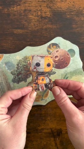 A New Beginning WALL DECOR tutorial by @DamiJournal
