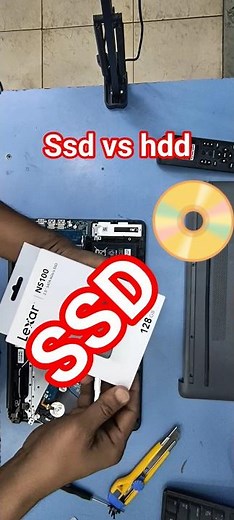 change hdd to ssd laptop hp and on most all models #hdd #harddrives #disk #upgradessd