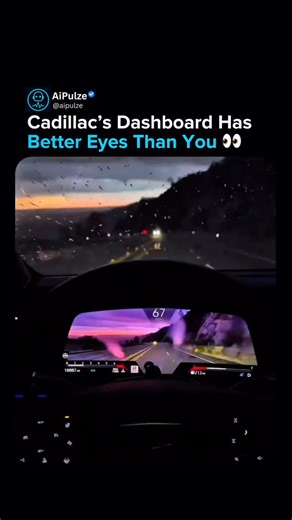 AIPulze | AI Tools & Technology on Instagram: "Cadillac just turned the dashboard into a co-pilot with superhuman vision 👁️‍🗨️ The 2025 Escalade’s 5.5-inch HD cam captures the road in 4K Ultra HD using a Sony STARVIS sensor revealing things your eyes might miss, especially at night. This isn’t just design flex it’s next-gen protection: 🔁 Loop recording ⚠️ G-sensor crash detection 🅿️ Parking surveillance 💡 Night clarity like you’ve never seen. ➤ Follow @aipulze for more futuristic car tech t