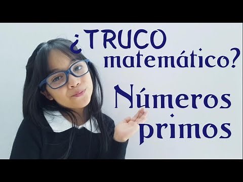 Haz este TRUCO ¡Super fácil! para encontrar los NÚMEROS PRIMOS