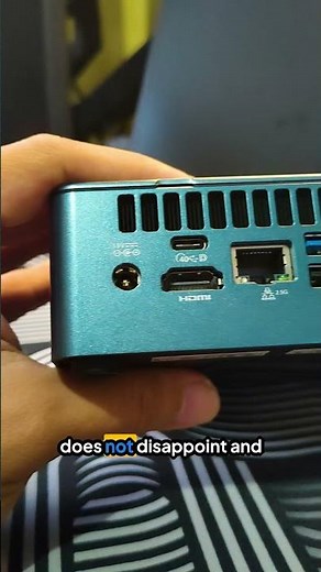 🔥 i9-13900HK + Iris Xe graphics + 2TB storage… in THIS tiny box? #minipc #geekom #computer