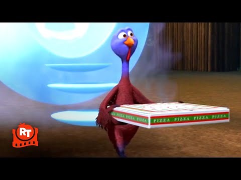 Free Birds (2013) - Pizza Delivery From the Future Scene | Movieclips