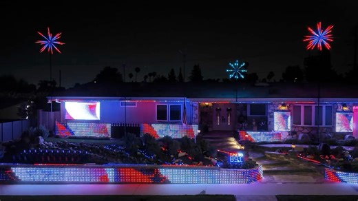 2.6K views · 57 reactions |  Veterans Day Light Show  As we...