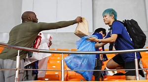 Japan's rubbish collecting football fans become World Cup stars
