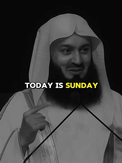 Today Is Sunday 28 December #muftimenk #islamicquotes #muftimenkofficial #islamicmotivation #muftimenkreminders