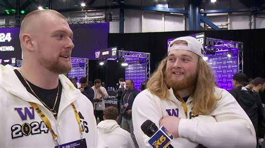 EXTENDED INTERVIEW: UW's Geirean Hatchett and Landen Hatchett ahead of CFP National Championship