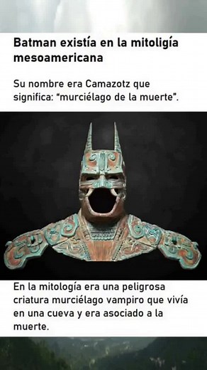Batman mesoamerica #batman #america #mitologia #mesoamerica