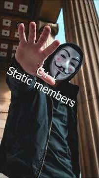 043 Static members in C++ #cplusplus #codingtutorials