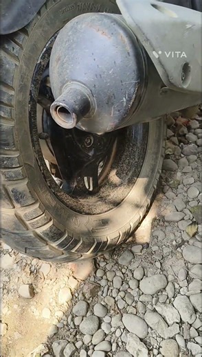 aprilia scooty ka tyre #tyer ki size