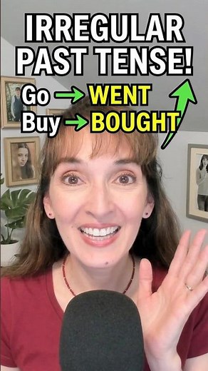 Go - Went. Buy...? Let's review irregular past tense verbs! (A2 grammar)