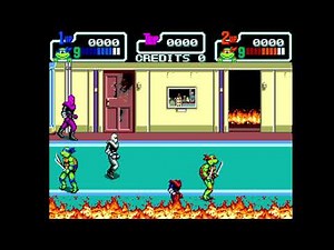 Sega Master System Teenage Mutant Ninja Turtles WIP