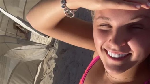 JoJo Siwa shares more sizzling bikini snaps as she cosies up to Chris on holiday