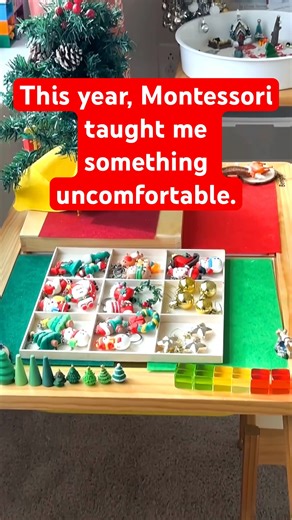 Montessori Lesson 1# It taught me to stop doing this.