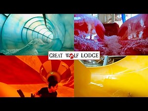 Great Wolf Lodge Grand Mound, WA - ALL Water Slides POV