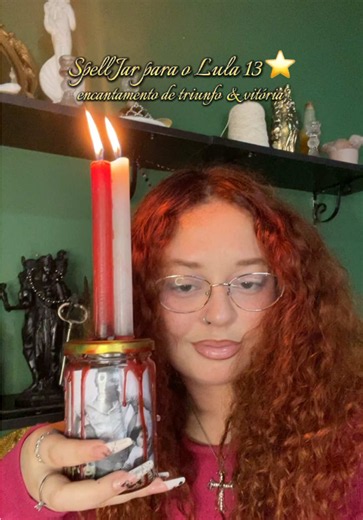 Spell Jar para Lula 13 — Encantamento de Triunfo e Vitória