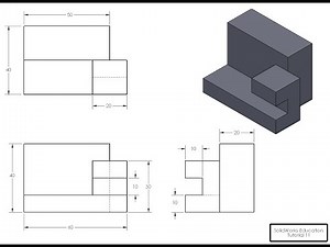 SolidWorks Education Detailed Drawing Exercises Tutorial 11