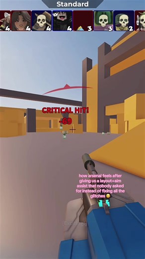 Frustrations with Roblox Arsenal Update