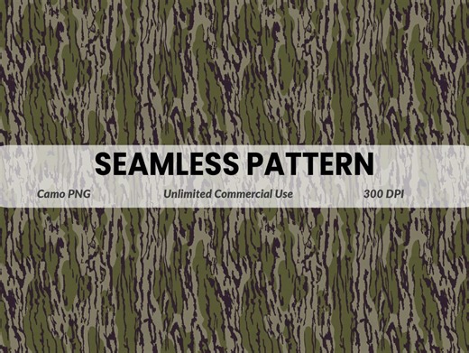 Green Woodland Bark Camo Seamless Pattern | Bottomland Camo PNG | Tree Bark Military Digital Paper | Hunting Outdoor Art | 300 DPI - Etsy
