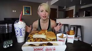 Last year I had some fun tackling 10,000 calories worth of menu items from Sonic! I remember being a bit sick with a cold while filming this, but either way this was a super delicious challenge! Enjoy! | Katina Eats Kilos
