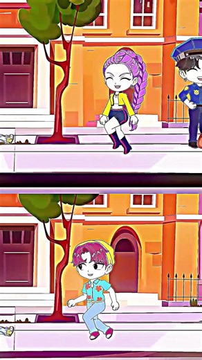 Caught By The Police! Which Crazy Mystery Door Will She Choose?! 💰🏖️ #PoliceChase #StoryPuzzle