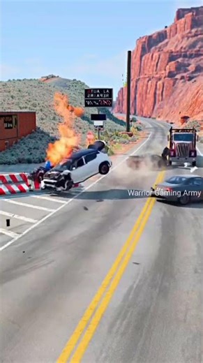 Realistic Crashes at Different Speeds! 🚗💥 BeamNG.drive Physics Test! #BeamNG #realisticcrashes
