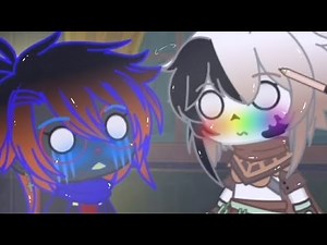 Ink and Error switch bodies for some time | Gacha Club | Sans AUs | Undertale AUs | Error x ink |