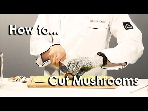 Quick Tip #14 - How To Cut a Mushroom