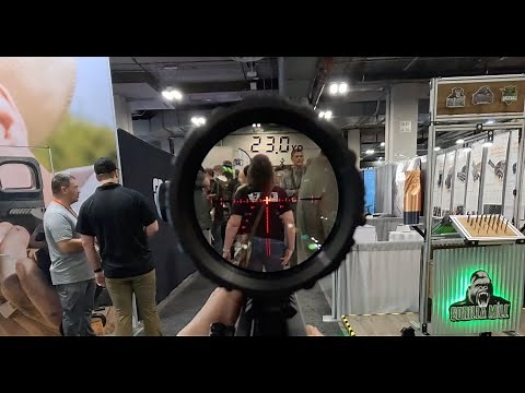 Weapon mounted laser rangefinder tech for under $100? Monstrum Shot Show 2026