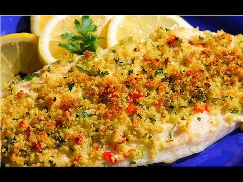 Herb Crusted Basa Fillet Recipe.