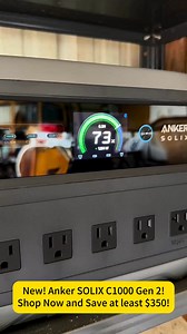 🏆 World’s fastest recharging portable power station. 🚀 Own it today and save at least $350. | Anker SOLIX