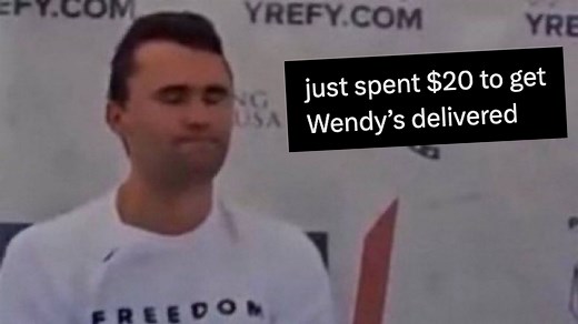 Charlie Kirk Eyes Closed Before Death Reaction Image | Know Your Meme