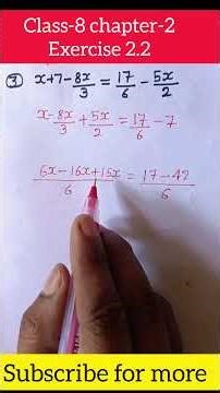 class- 8 chapter 2 exercise 2.2 Question1 #maths #ch8 #class8maths #ncrt #mathstricks #cbse #maths