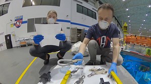 Matthias Maurer: training for a spacewalk