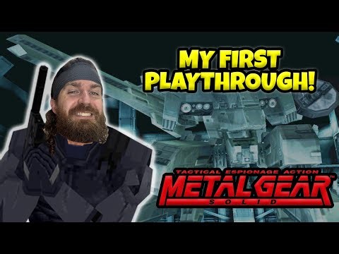 Metal Gear Solid 1 *Full Playthrough* (can’t believe this is a PS1 game)