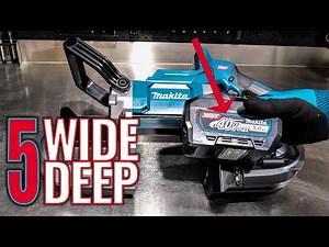 Makita GBP01 40V Brushless Deep Cut Band Saw Review