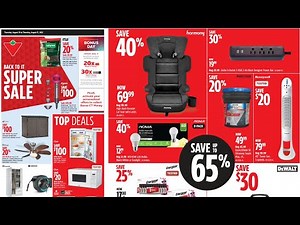 Canadian Tire Flyer Canada 🇨🇦 | August 10 - August 17