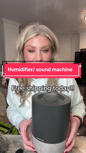 Humidifiers are a must for winter skin - this one is also a sound machine @QVC, Inc #tiktokshopcreatorpicks #newyearnewme #newarrivalssurge #humidifiers #winterskincare