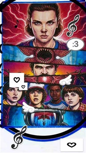 Stranger things 🪢 Paper Craft challenge #art #creative #strangerthings