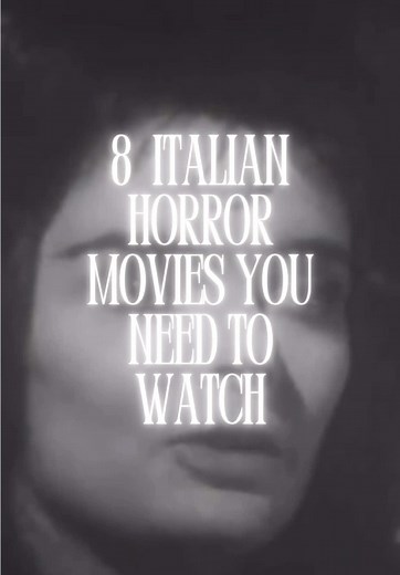 Step into the shadows of Italian horror cinema 🎥🩸 #italianhorror #horrortiktok #horrorcommunity #horrormovies #horrormoviesuggestions #horrorfilm