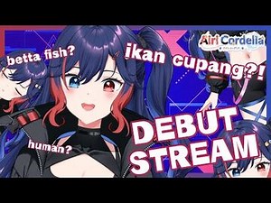 【DEBUT STREAM】Kenalan dengan VTuber Ikan Cupang, Airi Cordelia!🐠🌊 (ID-EN)