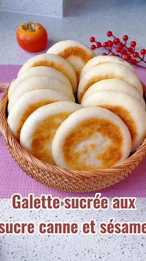 Galette sucrée au sésame : Délicieuse recette chinoise