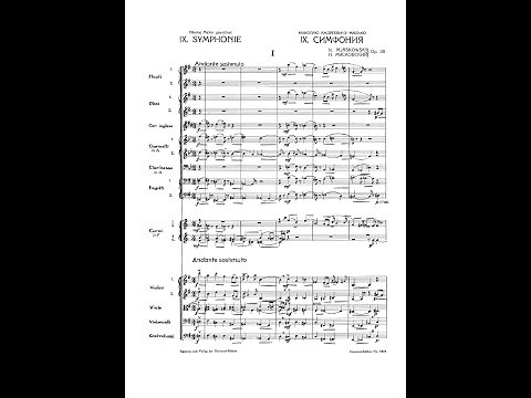 Nikolai Myaskovsky - Symphony No. 9 in E Minor, Op. 28