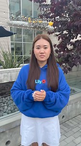 Turn cup without spilling challenge o #couple #couples #couplegoals #girlfriend #boyfriend #funny | Yuh Family