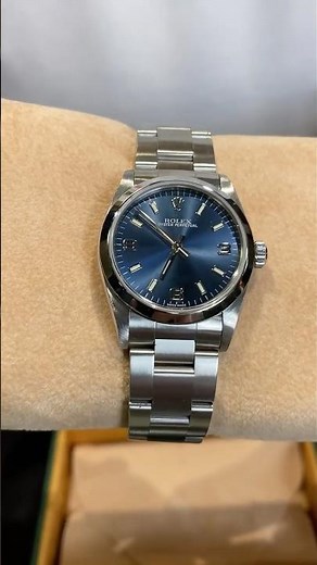 Rolex Datejust Boy quadrante blu l'eleganza senza tempo in 31 mm #orologidilusso #rolex