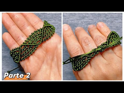 Pulseira Macrame ( Parte 2) Finalização e Fecho Passo a Passo ✨🌸
