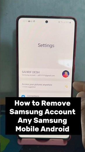 How to Remove Samsung Account Any Samsung Mobile Android 10/11/12/13/14 #remove #samsung