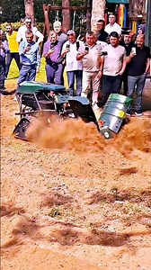 Testing an Advanced Mini-Tractor with Rubber Tracks